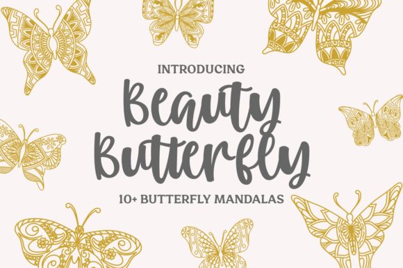 13 Beauty Butterfly Mandalas