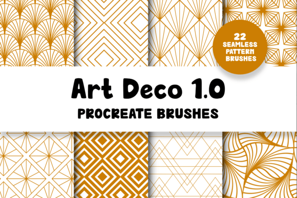 Art Deco 1.0 Procreate Brushes