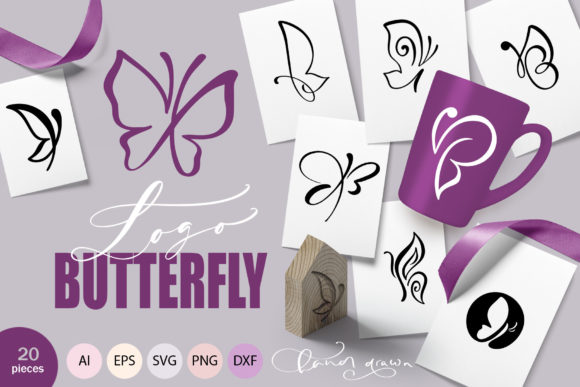 Butterfly Logo: A Versatile Vector Design Collection for Creative Professionals