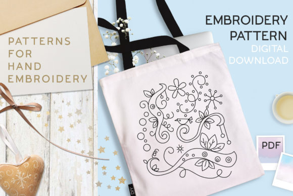 DIY Hand Embroidery Pattern