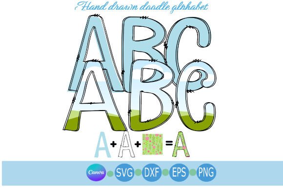 Doodle Letters Alphabet: Creative Digital Designs for Every Project