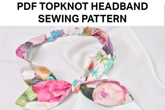 Easy Topknot Headband Sewing Pattern