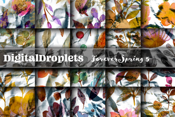 Forever Spring 5 BONUS Papers: A Versatile and Elegant Scrapbooking Resource