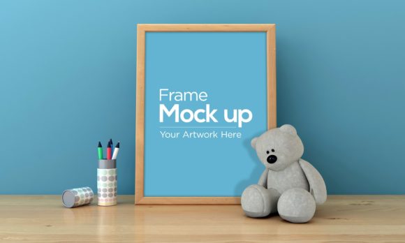 Kids Photo Frame Mockup Design: A Strategic Tool for Creative Branding